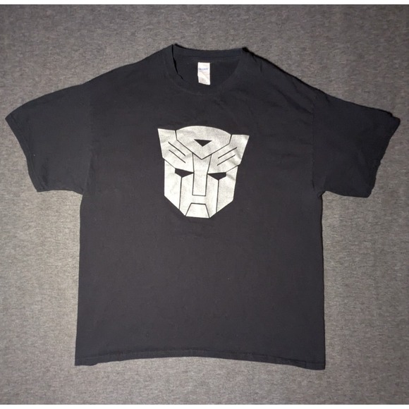 Transformers T-Shirt XL Black Gildan Tag‎ Y2K Short Sleeve Autobots - Picture 1 of 7